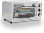 Mini Backofen 13 Liter 1200 Watt Pizzaofen 65&deg;-230&deg;C Timer aufklappbares