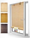 Sol Royal Bambusrollo 60 x 160cm SolDecor B86 - Sichtschutz Fenster Rollo Ohne Bohren