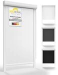 Sol Royal Kassettenrollo mit F&uuml;hrungsschiene Blackout Thermorollo Bohren |...