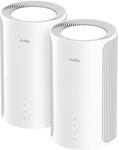Cudy BE11000 2.5G WLAN 7 Mesh-System Heim, 250 m&sup2;, M11000 2-Pack | 5765 + 4324 + 688