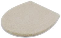 Kleine Wolke WC-Deckelbezug Relax Sandbeige 47 x 50 cm