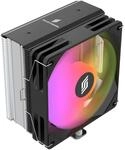 SILENTWARE Bora RGB CPU-Luftk&uuml;hler, 5 Kupfer-Heatpipes, 120mm leiser PWM L&uuml;fter mit