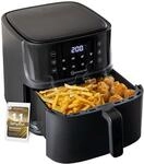 Sommertal HF760 &ndash; XXL Airfryer 7,6 L f&uuml;r 12 Portionen, spart bis zu 55 %