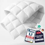Blumtal Ganzjahresdecke 155x220 cm - Oeko-TEX zertifizierte Bettdecke Ganzjahr -