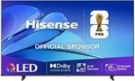 Hisense 58E7Q Fehrnseher, 58 Zoll, QLED&DLED, Smart TV, Game Mode Plus, Filmaker