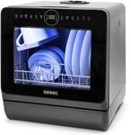 Duronic DW5 BK Tischgeschirrsp&uuml;ler, Mini Sp&uuml;lmaschine mit 6 Programmen,