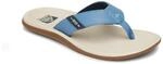 Reef Men's Santa Ana Flip-Flop, Oat/Blue/Gum, 10