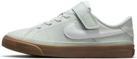 Nike Court Legacy Schuh F&uuml;r J&uuml;ngere Kinder, Light Silver/Gum Dark Brown/Wei&szlig;,