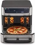 Cuisinart Tri Zone 13,6L Hei&szlig;luftfritteuse & Ofen | PFAS-frei | 3 Zonen | 2&times;4,3L