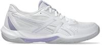 Asics Damen Gel-Flare 12 Netball-Schuhe, White/Pure Silver, 39