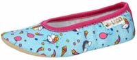 Lico Unisex Kinder 1 Style Gymnastikschuhe, T&uuml;rkis Pink, 31 EU