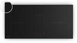 Klarstein Velaire Induktionskochfeld - 80cm, 3-Zonen, 5500W Boost, Touch-Slider,