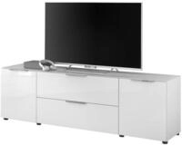 Stella Trading TV-Lowboard Santorin in Wei&szlig;, TV - TV Schrank f&uuml;r TV bis 65...