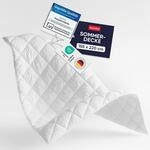 Blumtal Sommerdecke 155x220 cm - Oeko-TEX zertifizierte Sommerdecke 155x220 cm -