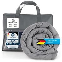 Blumtal Gewichtsdecke 135x200 cm - Oeko-TEX zert. Entspannungsdecke 100%...