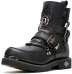 Harley-Davidson Herren Distortion Boot, Schwarz (schwarz), 41.5 EU