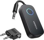 UGREEN aptX Flugzeug Bluetooth 5.3 Transmitter Adapter Klinke Sender
