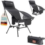 Skandika Campingstuhl Compact bis 150 kg belastbar | Camping Stuhl, Anglerstuhl,