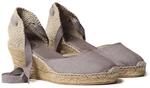 Toni Pons Damen-Espadrille aus Baumwollstoff - CALONGE - Taupe, 41 EU