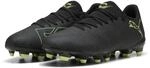 Puma Unisex Future 8 Play Fg/AgSoccer Shoe, Puma Black Fizzy Light Green Terrain,