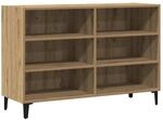 vidaXL Sideboard Artisan-Eiche 103,5x35x70 cm Holzwerkstoff