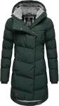 Ragwear wasserdichter Damen Wintermantel warmer Steppmantel lang mit Kapuze...