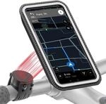 Shapeheart Magnetische Fahrrad Handyhalterung - wasserdichte Touchscreen H&uuml;lle 2XL -