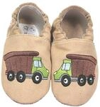 HOBEA-Germany Kinderschuhe RecyStep LKW beige 20/21 (12-18 Monate) Gripwalksohle