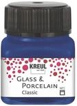 KREUL 16213 - Glass & Porcelain Classic royalblau, im 20 ml Glas, brillante...