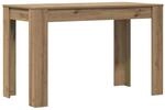 vidaXL Esstisch Artisan-Eiche 120x60x76 cm Holzwerkstoff, Tisch, K&uuml;chentisch,