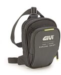 Givi Easy Bag - Beintasche mit Zwei F&auml;chern, schwarz, Unico