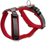 Hunter Hundegeschirr Maldon UP, Farbe: rot/grau, weich gepolstert & komfortabel,