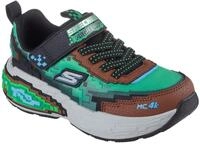 Skechers Mega-Craft 4k Sneaker f&uuml;r Jungen, braun, 3 UK