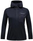 Peak Performance Damen Utility Light Hoodie Jacke, black-black, M