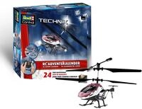 Revell Adventskalender RC Hubschrauber I ferngesteuerter Hubschrauber I zum Basteln I