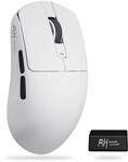 RK ROYAL KLUDGE M3 Gaming Maus Kabellos, 47g Ultralight, 30K DPI PAW3950 Optical