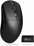 RK ROYAL KLUDGE M3 Wireless Gaming Mouse mit PAW3950 30K DPI Sensor, 47g Lightweight