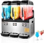 VEVOR kommerzielle Slusheis Maschine 12 L x 3 Dreifachtank-Maschine f&uuml;r...