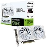 ASUS Dual GeForce RTX 5060 8GB GDDR7 White OC Edition Gaming Grafikkarte (Nvidia