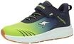 KangaROOS KB-Rida EV Sneaker Kinder Schuhe Unisex 10171 000 4054 dunkelblau/gr&uuml;n
