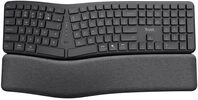 Trust Keyra Ergo Wireless Multi Keyboard DE Bluetooth&reg;, Kabellos Tastatur