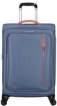 American Tourister Trolley Cloudrider Spinner Exp. TSA Stone Blue blaugrau 66cm