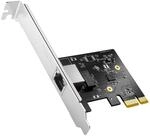 Cudy PE25 2.5Gbit/s PCI Express Netzwerkadapter, 2.5GBase-T PCIe Karte, Wake-on-LAN,