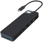 HyperDrive Flex 8 Port USB-C Hub Black