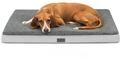 lionto Hundebett orthop&auml;disch, 91x69x8 cm, Robustes Hundekissen mit weichem...