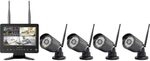 Sygonix SY-6330456 Funk-&Uuml;berwachungskamera-Set mit 4 Kameras 1280 x 720 Pixel...