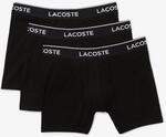 Lacoste Herren Casual Lifestyle Boxershorts, Krokodilmuster, Baumwolle, Stretch,