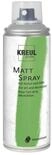 KREUL 76326 - Farbspray grau, 200 ml, klassisch matte Spr&uuml;hfarbe auf Wasserbasis