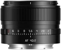 TTArtisan Autofokus 40 mm F2.0 Metallgeh&auml;use, kompatibel mit Sony E-Mount