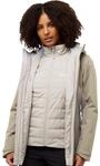 Jack Wolfskin Damen Hunberg 3in1 Jkt W, Pale Sand, XXL EU